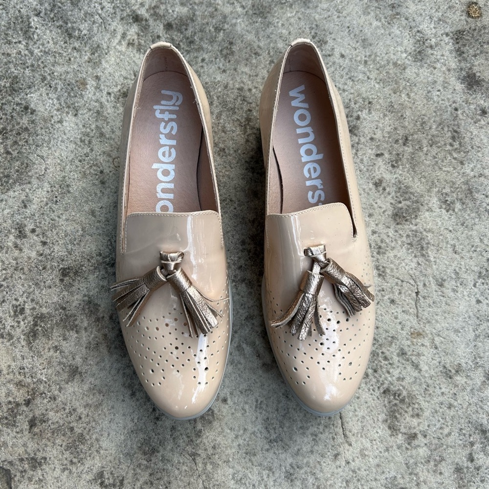 Wonders BNWOB Tassled Brogue Wedges, size 40 (US 9)